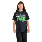 Fox (SALE) Youth T-Shirt - KAWASAKI Tee (Black)