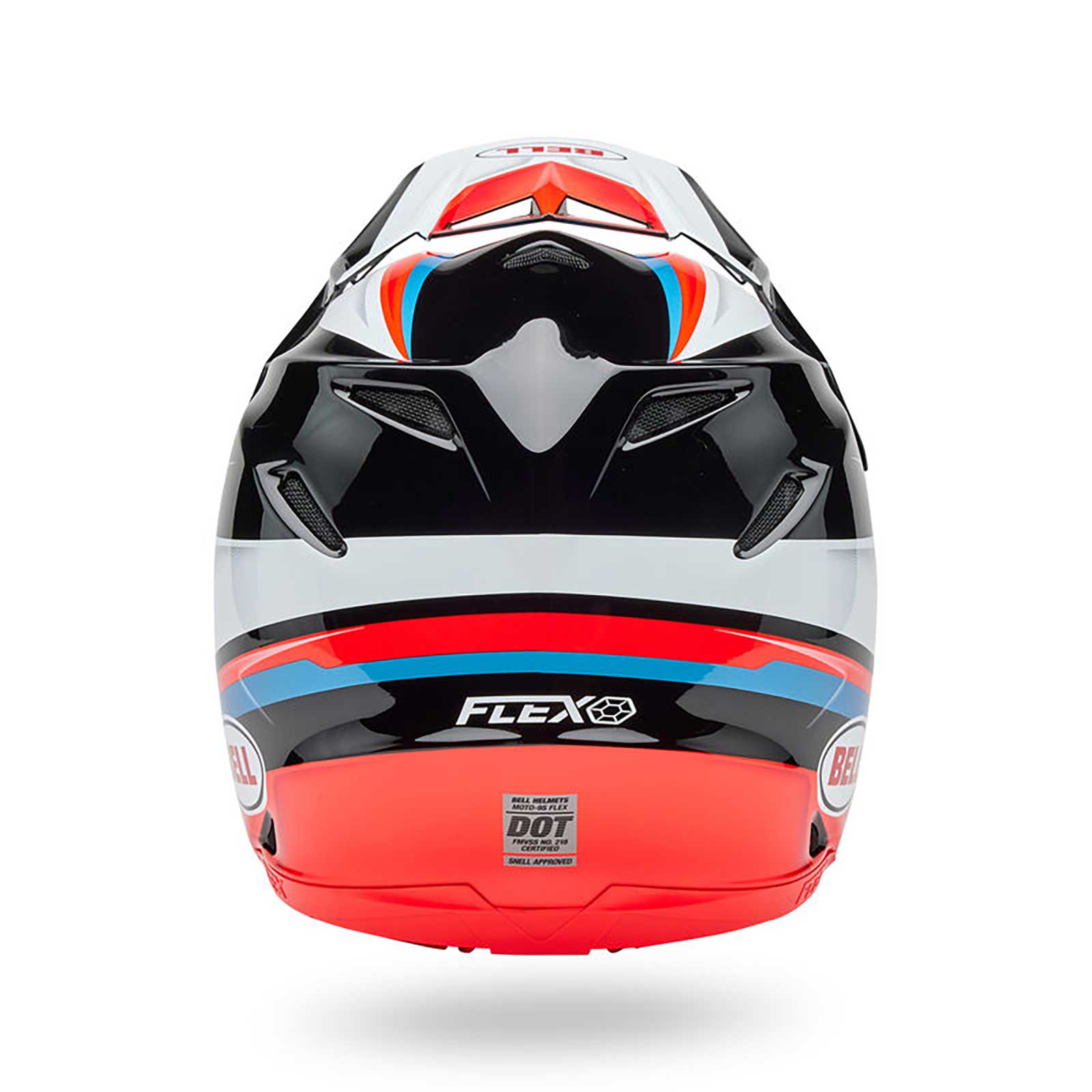 BELL Moto-9S FLEX MERCHANT MX | Enduro Helmet (Red/White/Black)