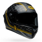 BELL Racestar DLX RSD Player Race | Road Helmet *Pro Tint Visor Inc* (Carbon/Gold)