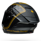 BELL Racestar DLX RSD Player Race | Road Helmet *Pro Tint Visor Inc* (Carbon/Gold)