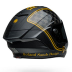 BELL Racestar DLX RSD Player Race | Road Helmet *Pro Tint Visor Inc* (Carbon/Gold)