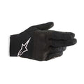 Alpinestars Women's S-Max Stella Drystar WP Motorcycle Short Gloves (Black/White)