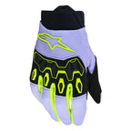 Alpinestars Youth & Kids MX Gloves - Full Bore V2 (Purple/Yellow Fluo)