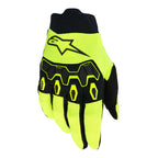 Alpinestars Youth & Kids MX Gloves - Full Bore V2 (Yellow Fluo/Black)
