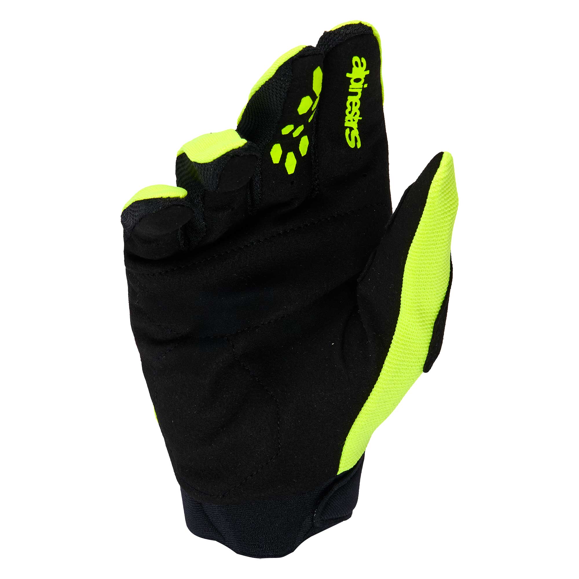 Alpinestars (MX26) Youth & Kids MX Gloves - Full Bore V2 (Yellow Fluo/Black)