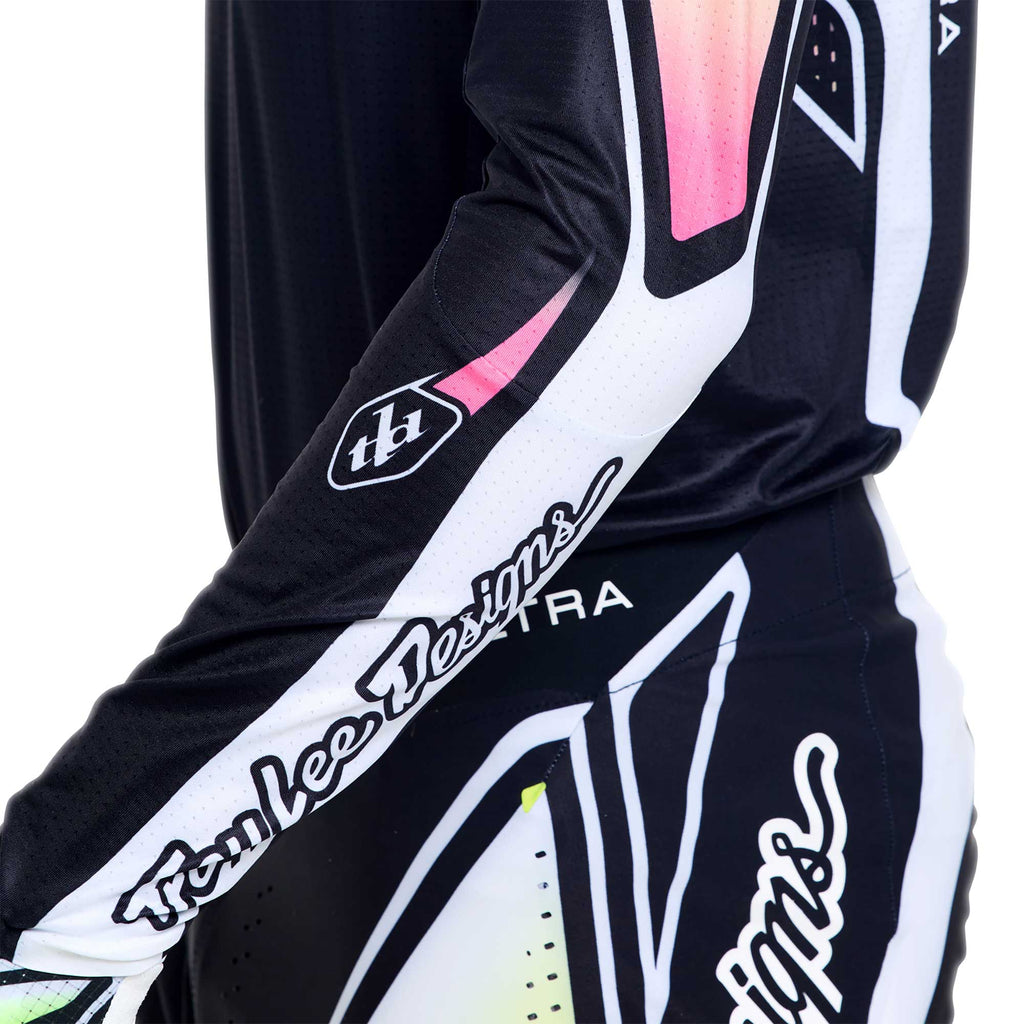 Troy Lee Designs MX | SX Jersey & Pant Kit Deal SE ULTRA PROTON (Black)