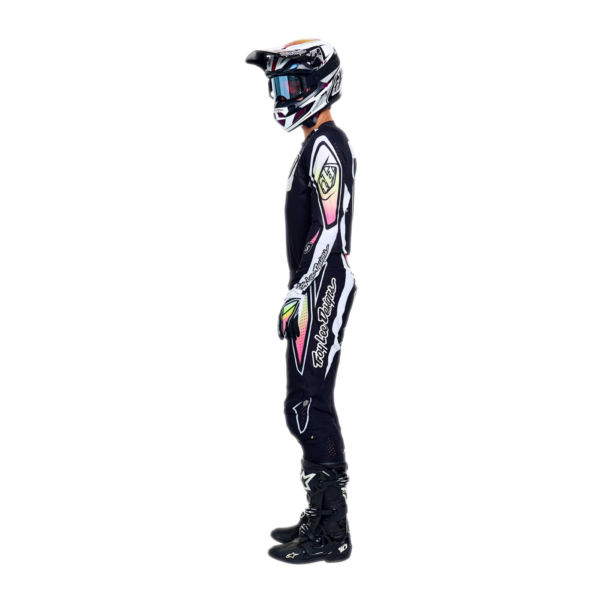 Troy Lee Designs MX | SX Jersey & Pant Kit Deal SE ULTRA PROTON (Black)