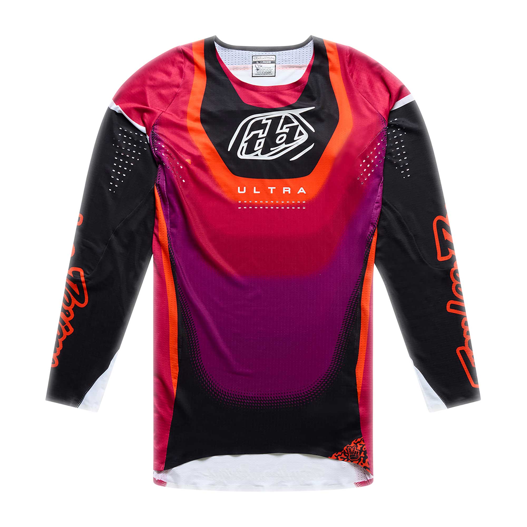 Troy Lee Designs MX | SX Jersey & Pant Kit Deal SE ULTRA VISION (Fuchsia / Black)