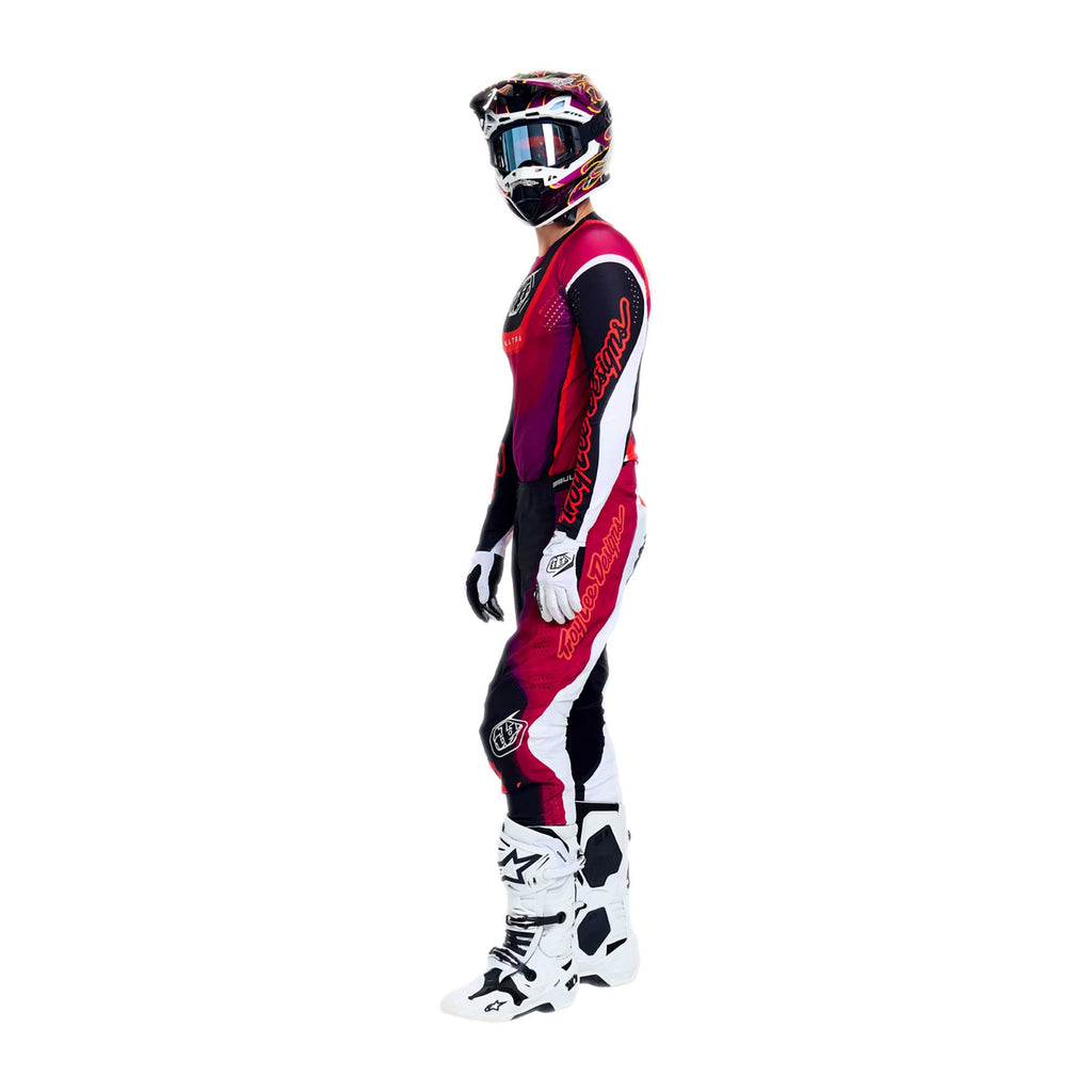 Troy Lee Designs MX | SX Jersey & Pant Kit Deal SE ULTRA VISION (Fuchsia / Black)