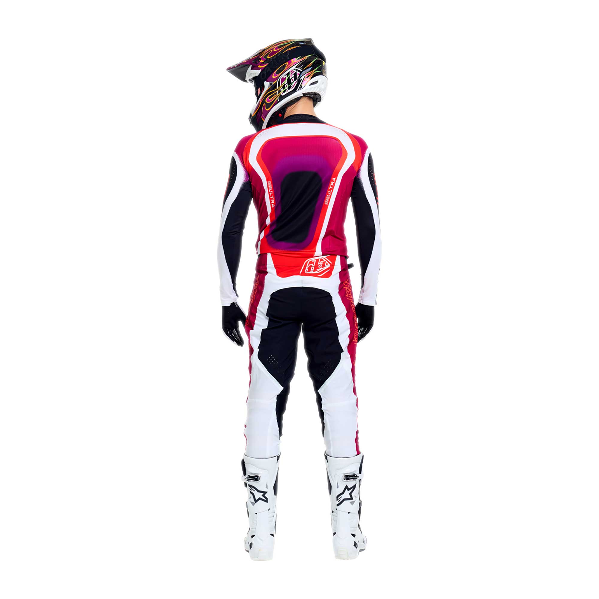 Troy Lee Designs MX | SX Jersey & Pant Kit Deal SE ULTRA VISION (Fuchsia / Black)
