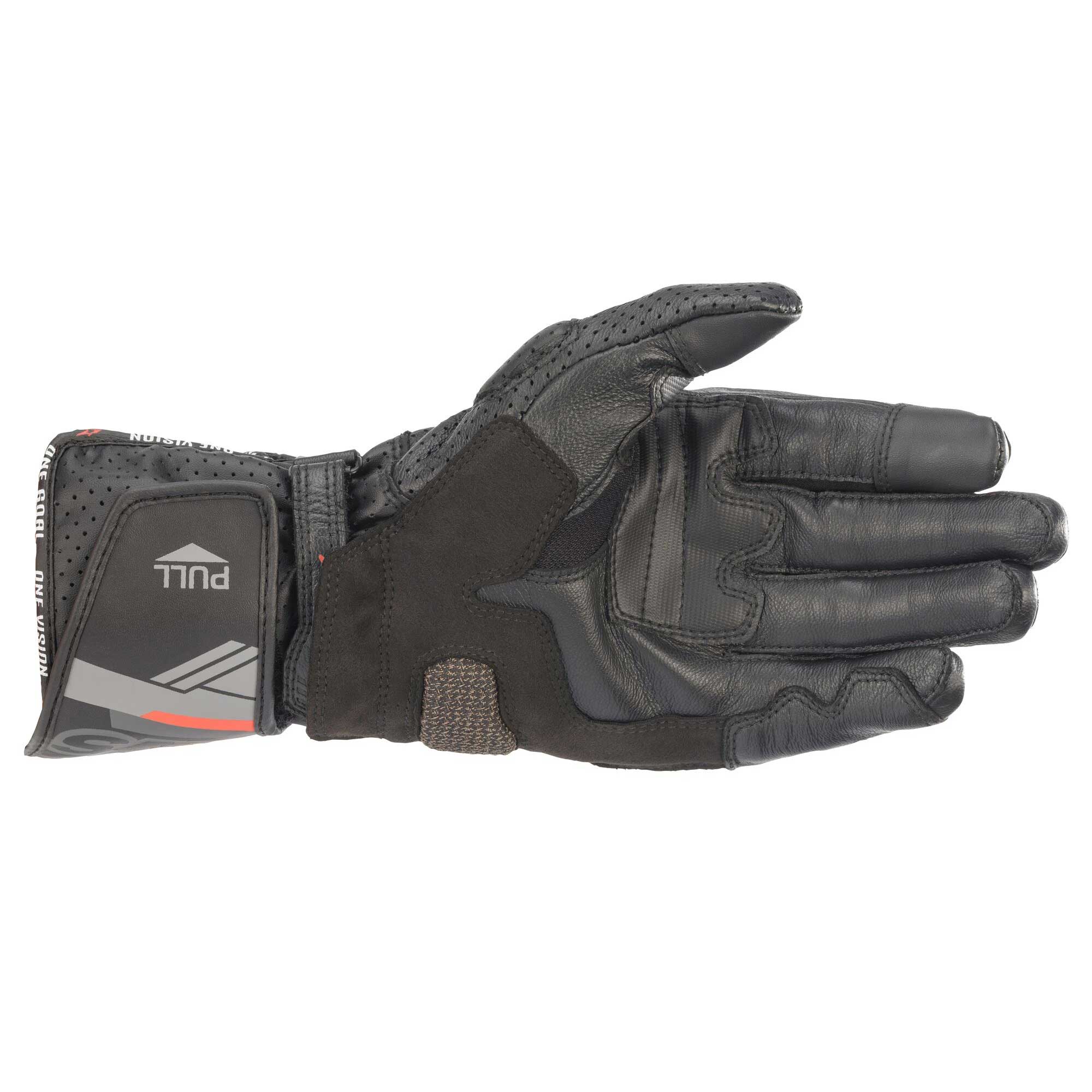 Alpinestars SP-8 V3 Motorcycle Sports Leather Gloves (Black)