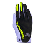 Alpinestars SuperTech MX Gloves (Lavender/Violet/Yellow Fluo)