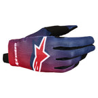 Alpinestars Radar MX | MTB Gloves (Fire Red/Deep Purple)