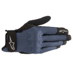 Alpinestars Stated Air Motorcycle Short Gloves (Dark Blue/Black)