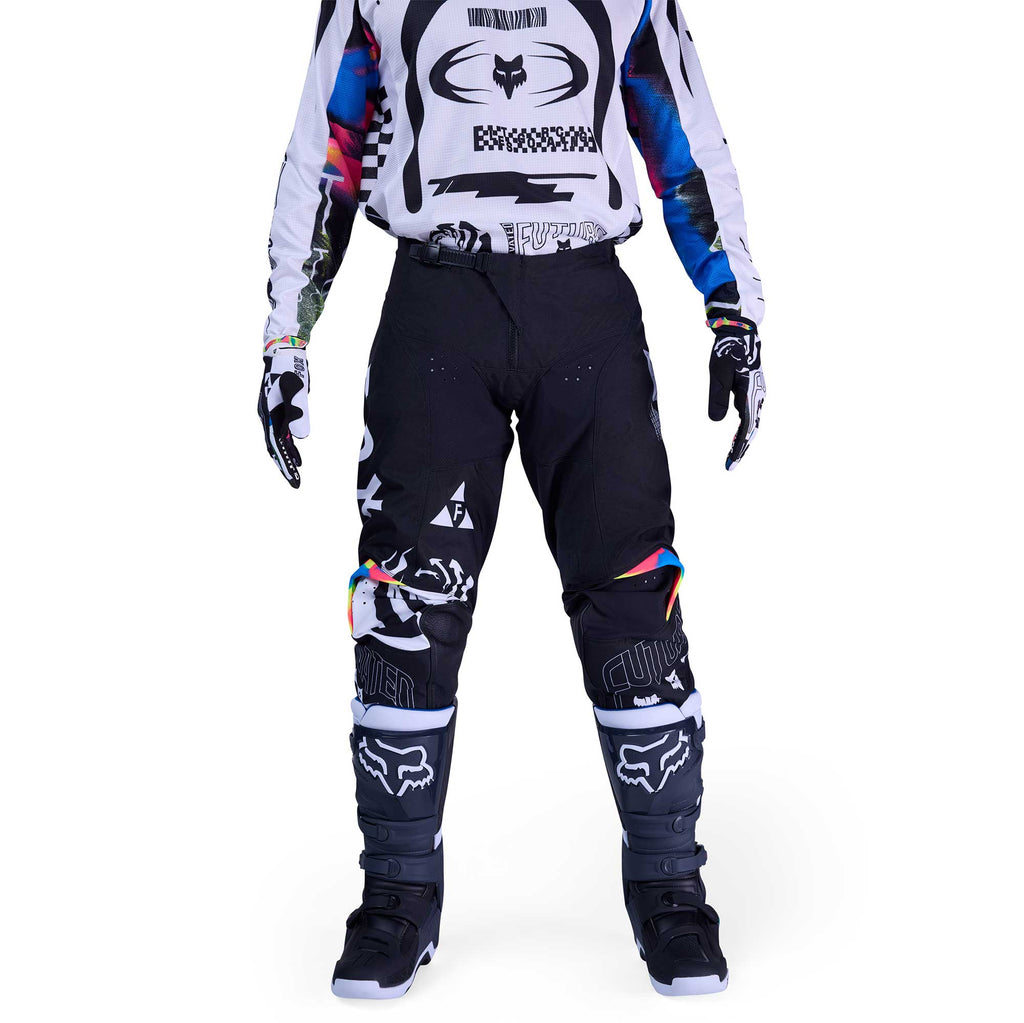 FOX Racing 180 IMAGE COSMO MX Jersey & Pant Kit Deal (White/Black)