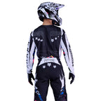 FOX Racing 180 IMAGE COSMO MX Jersey & Pant Kit Deal (White/Black)
