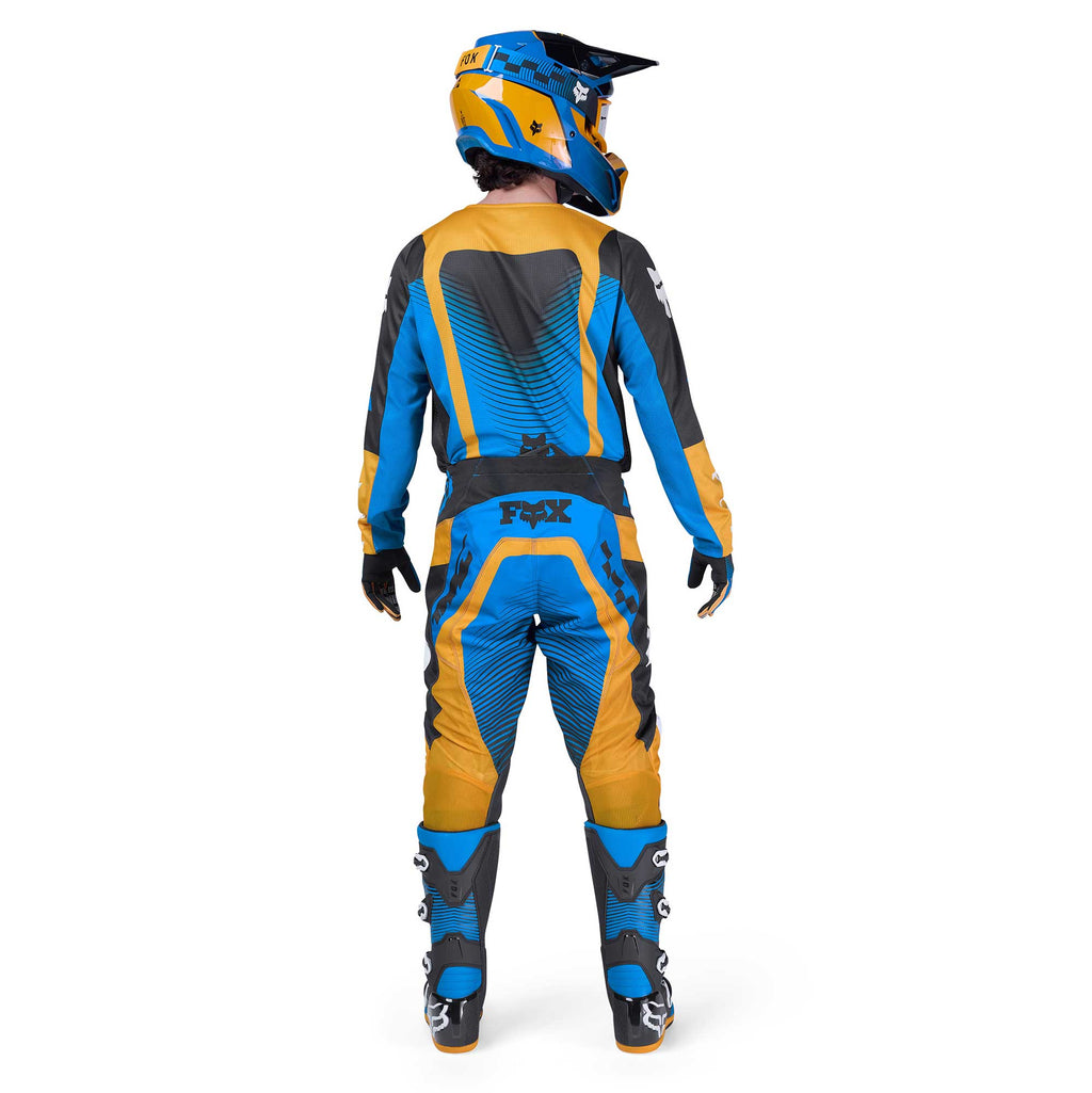 FOX Racing 180 COLLECT MX Gear Set (Blue/Tangerine/Black)