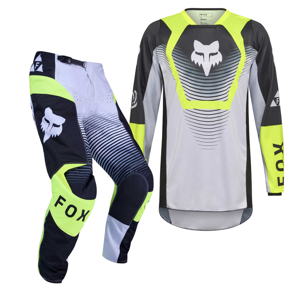 FOX 180 COLLECT MX Gear Set (Grey/Fluo Yellow/Black)