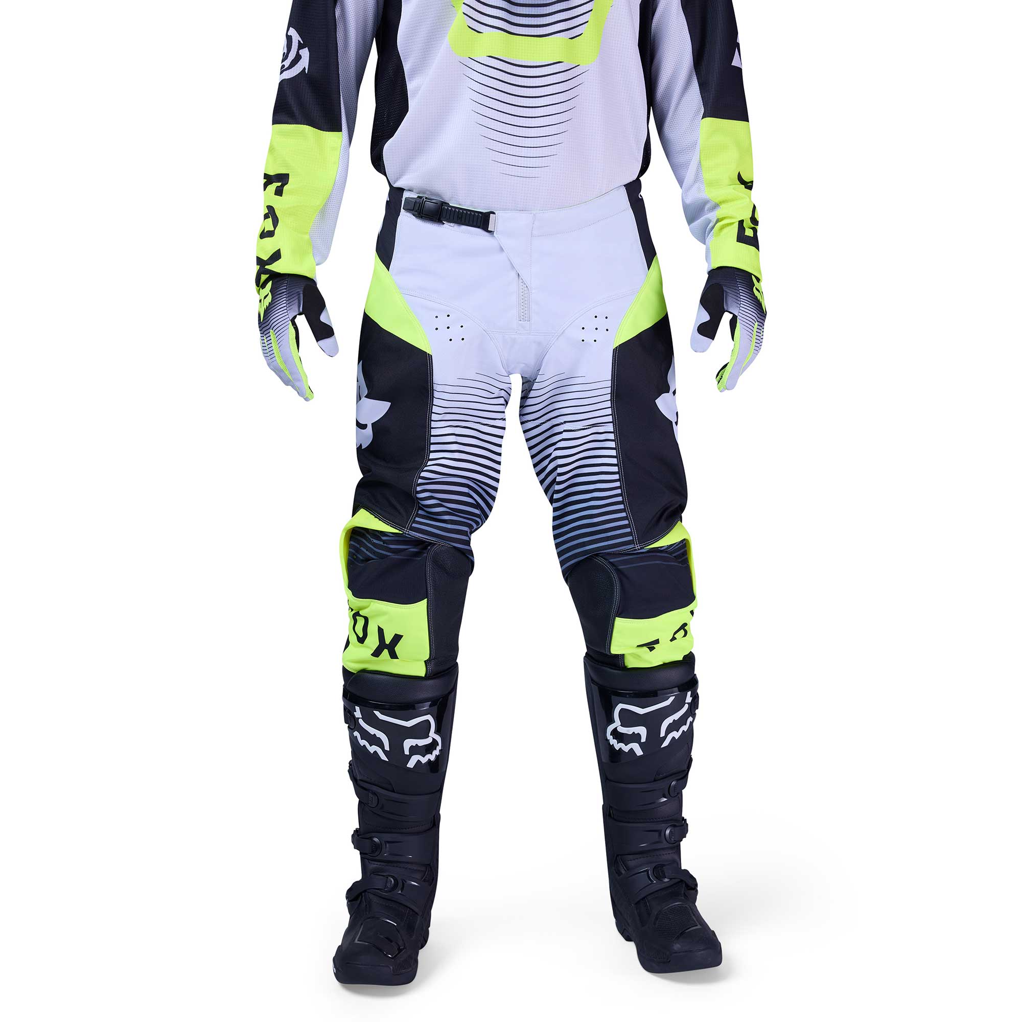 FOX 180 COLLECT MX Gear Set (Grey/Fluo Yellow/Black)