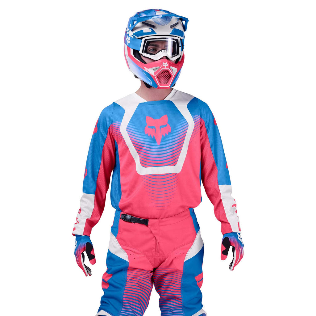 FOX 180 COLLECT MX Jersey (Blue/Pink/White)