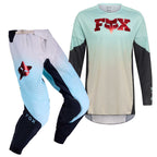 FOX Racing MX Jersey & Pant Kit Deal - 360 DRIP (Turquoise/White/Black)