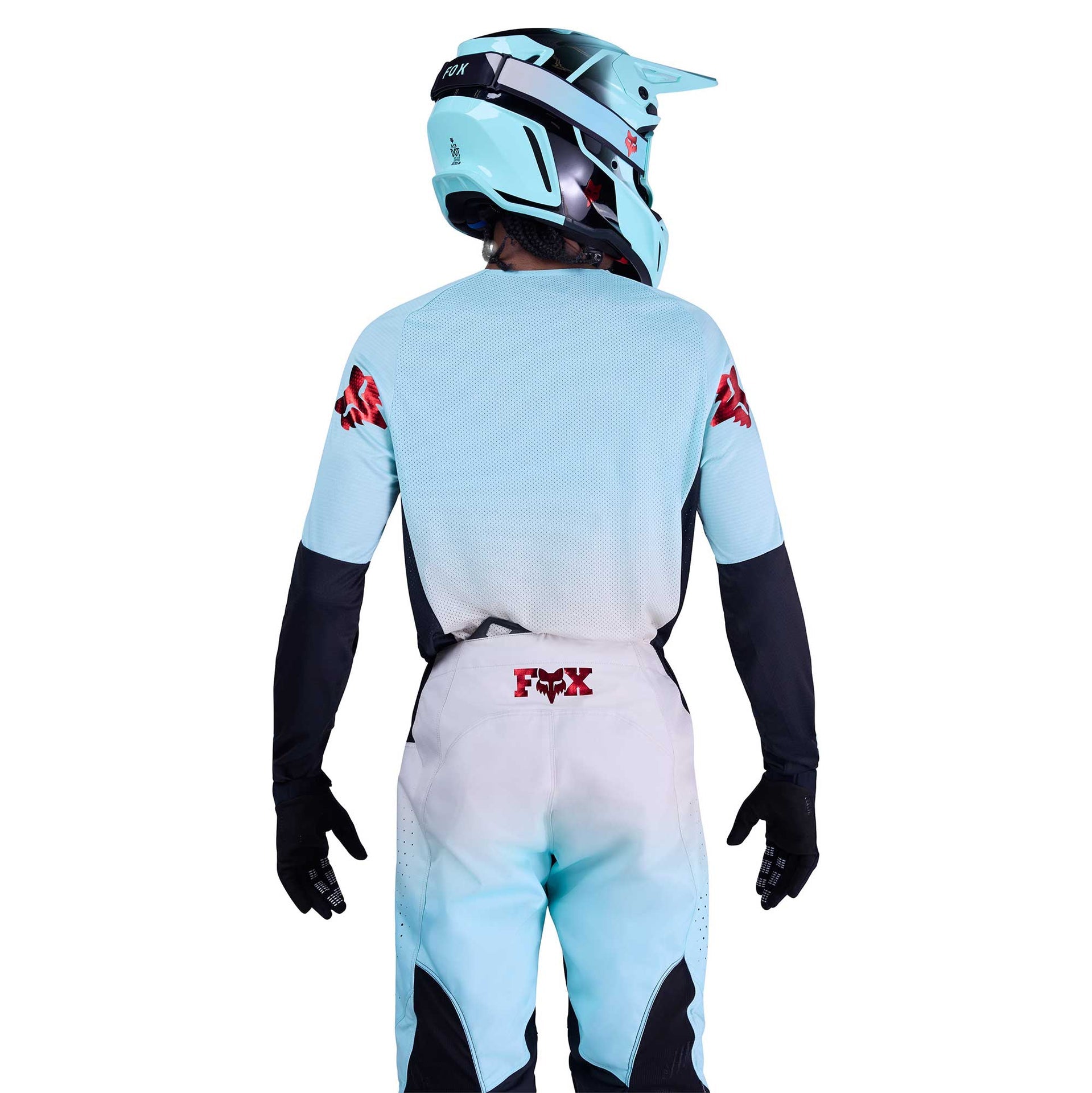 FOX Racing MX Jersey & Pant Kit Deal - 360 DRIP (Turquoise/White/Black)