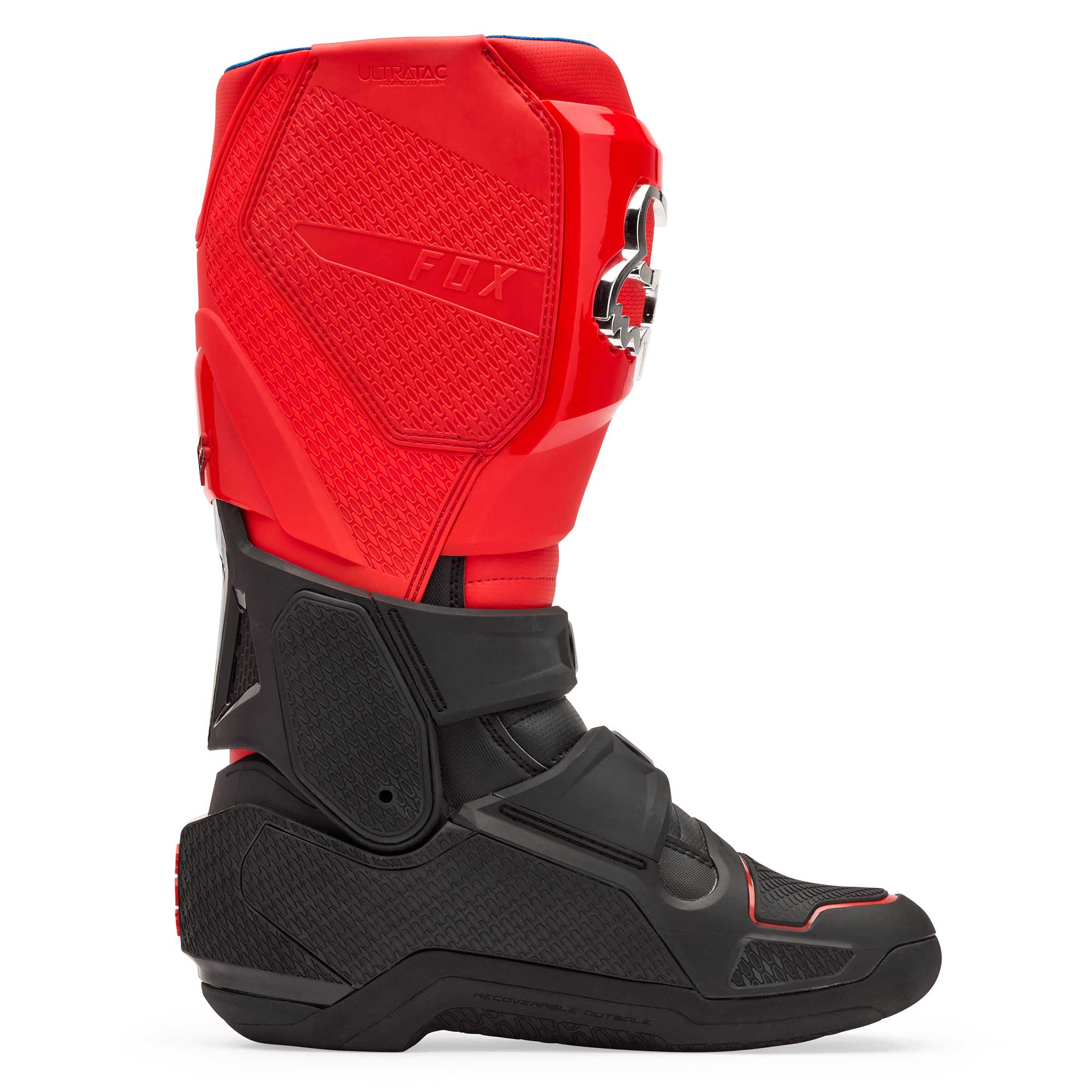 FOX Racing Motocross Boots - INSTINCT 3.0 (Fluo Red)