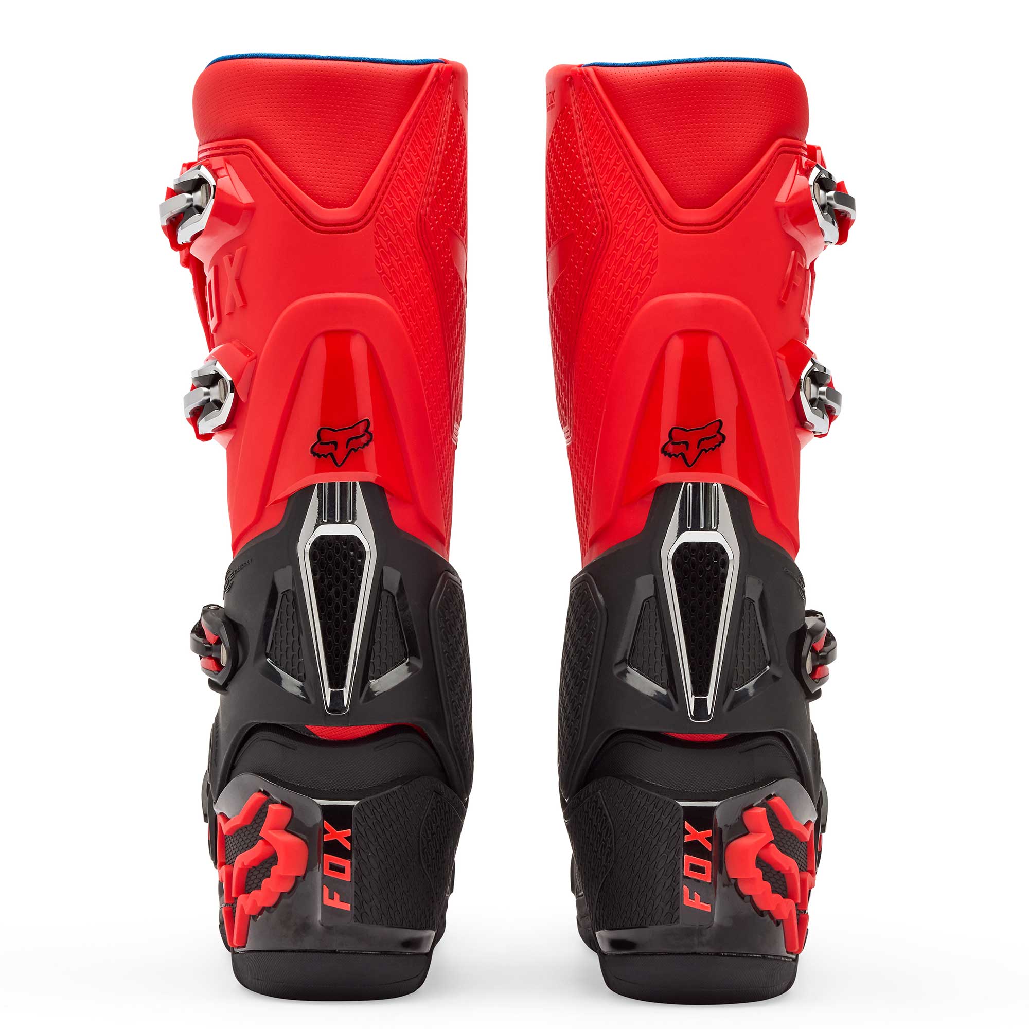 FOX Racing Motocross Boots - INSTINCT 3.0 (Fluo Red)