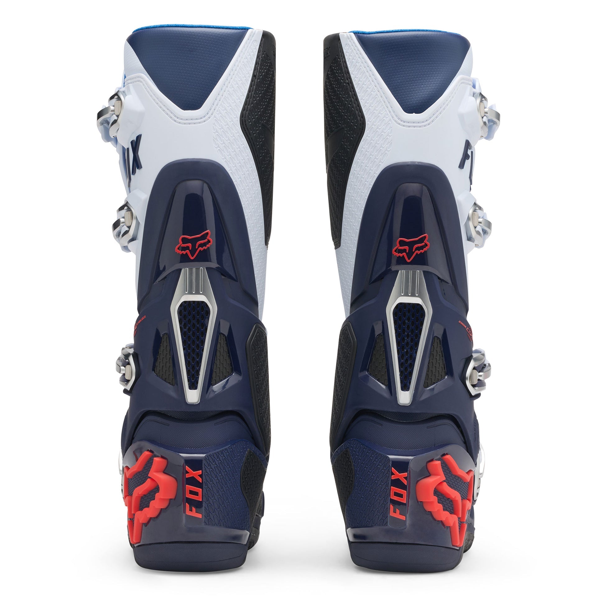 FOX Racing INSTINCT 2.0 Motocross Boots (Midnight Blue/White)