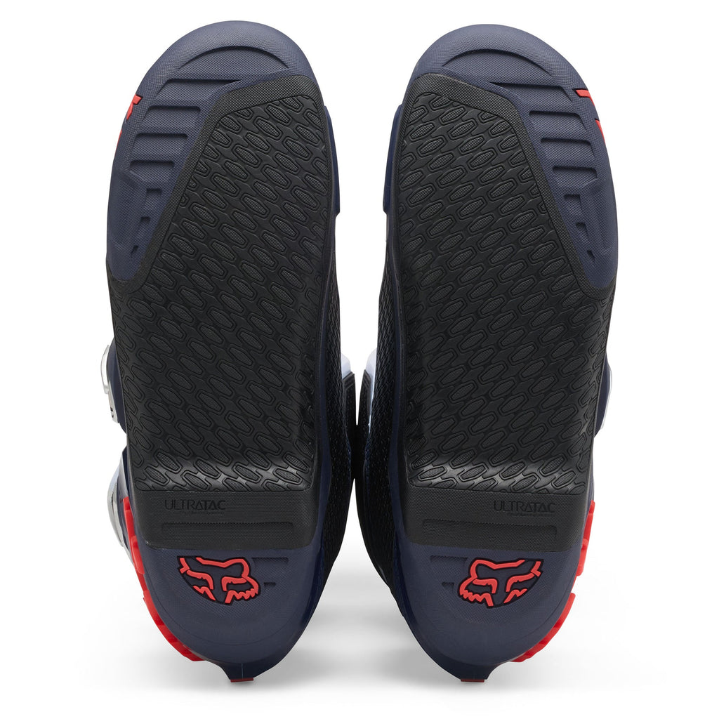 FOX Racing INSTINCT 2.0 Motocross Boots (Midnight Blue/White)