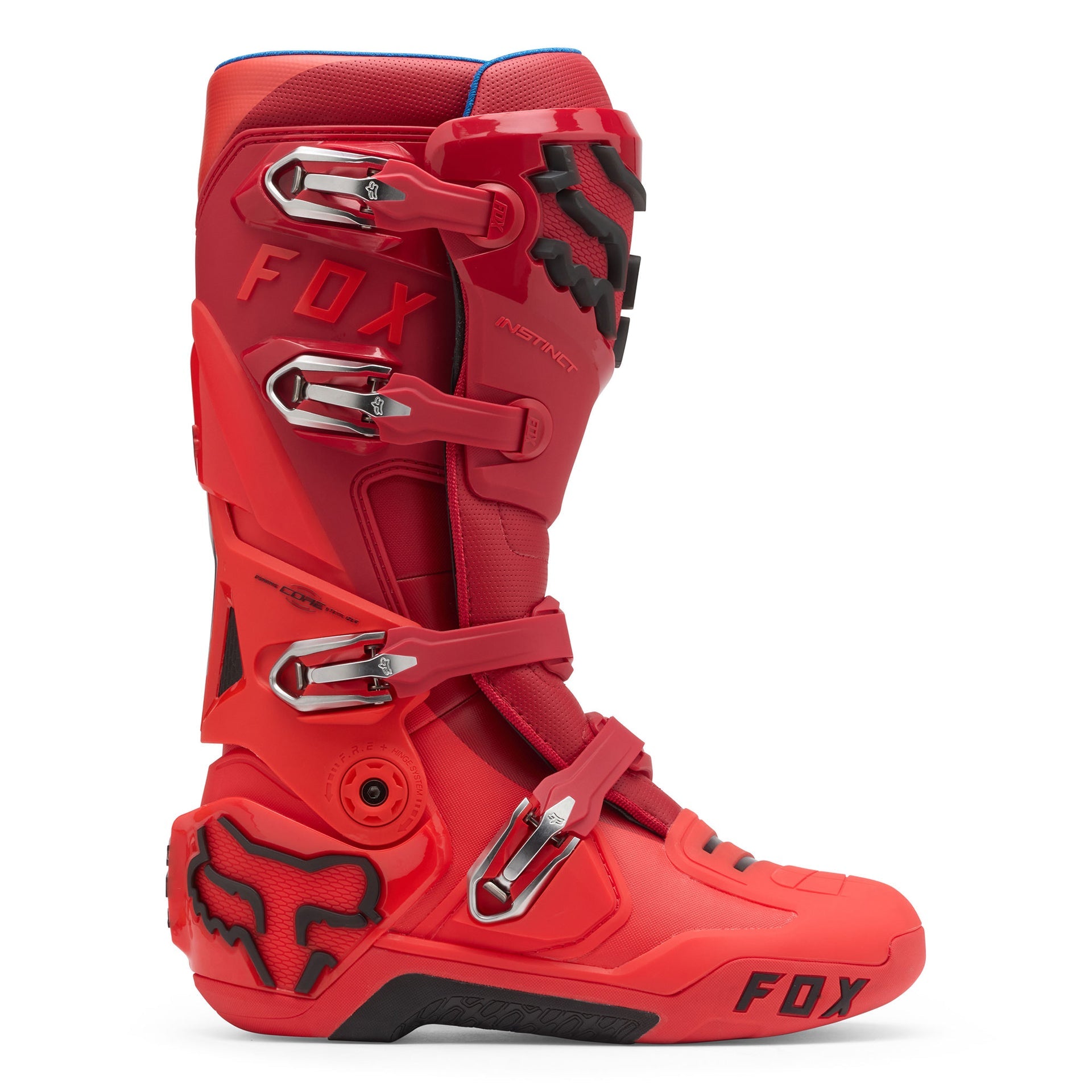FOX Racing INSTINCT 2.0 Motocross Boots (Chili Red)