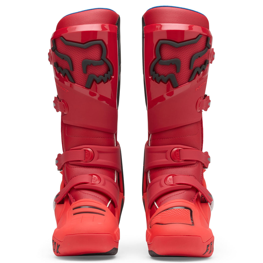 FOX Racing INSTINCT 2.0 Motocross Boots (Chili Red)