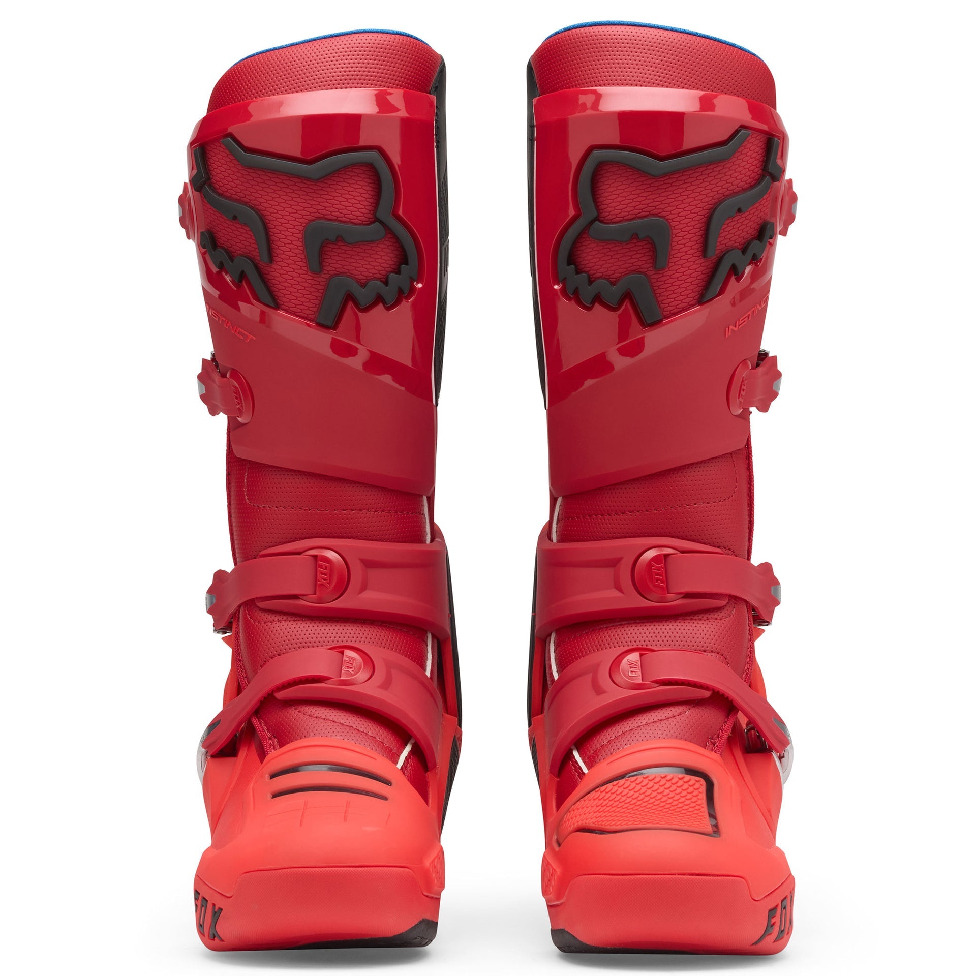 FOX Racing INSTINCT 2.0 Motocross Boots (Chili Red)