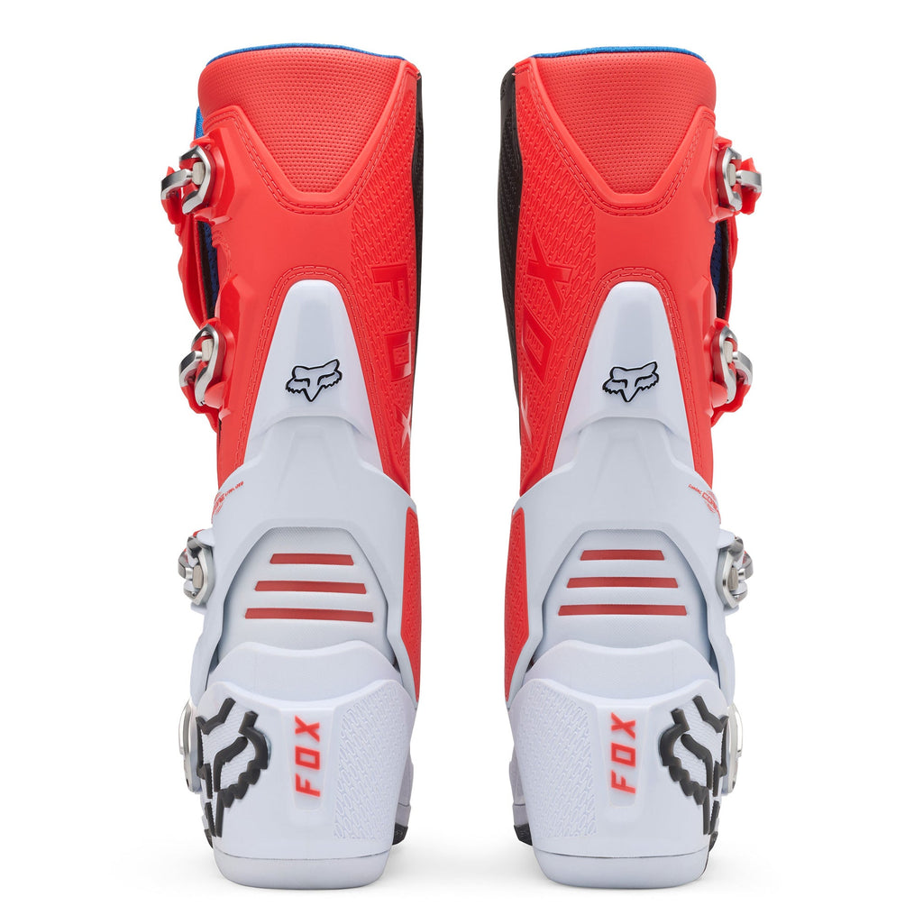 FOX Racing MOTION 2.0 Motocross Boots (Red/White)