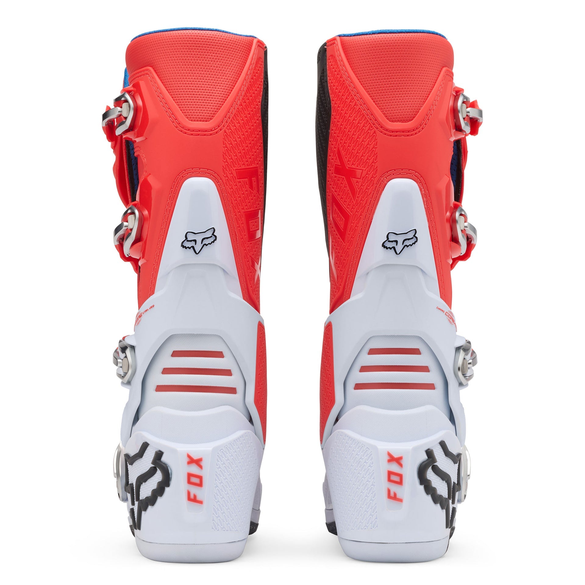 FOX Racing MOTION 2.0 Motocross Boots (Red/White)
