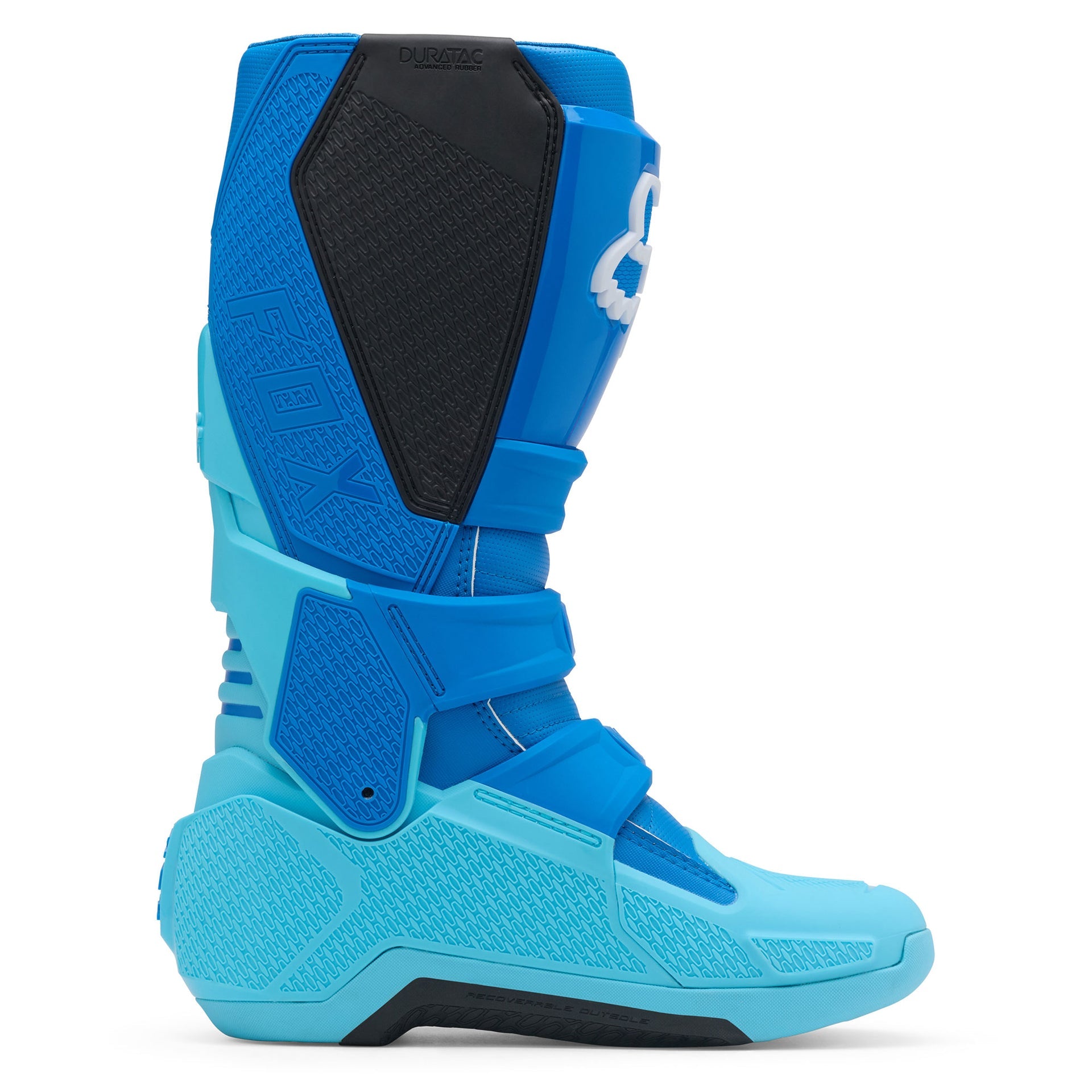 FOX Racing MOTION 2.0 Motocross Boots (Blue Jewel/Aqua)