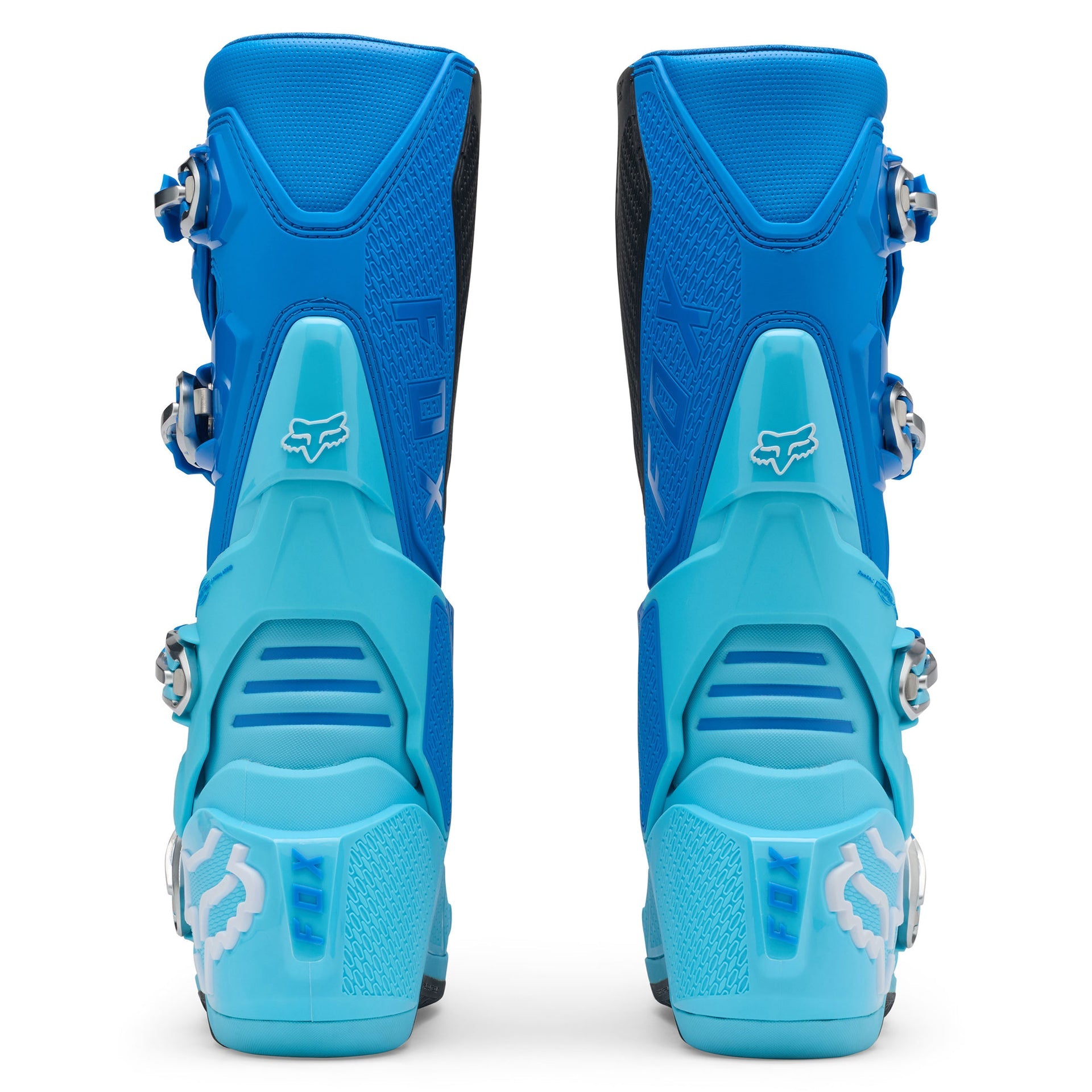 FOX Racing MOTION 2.0 Motocross Boots (Blue Jewel/Aqua)