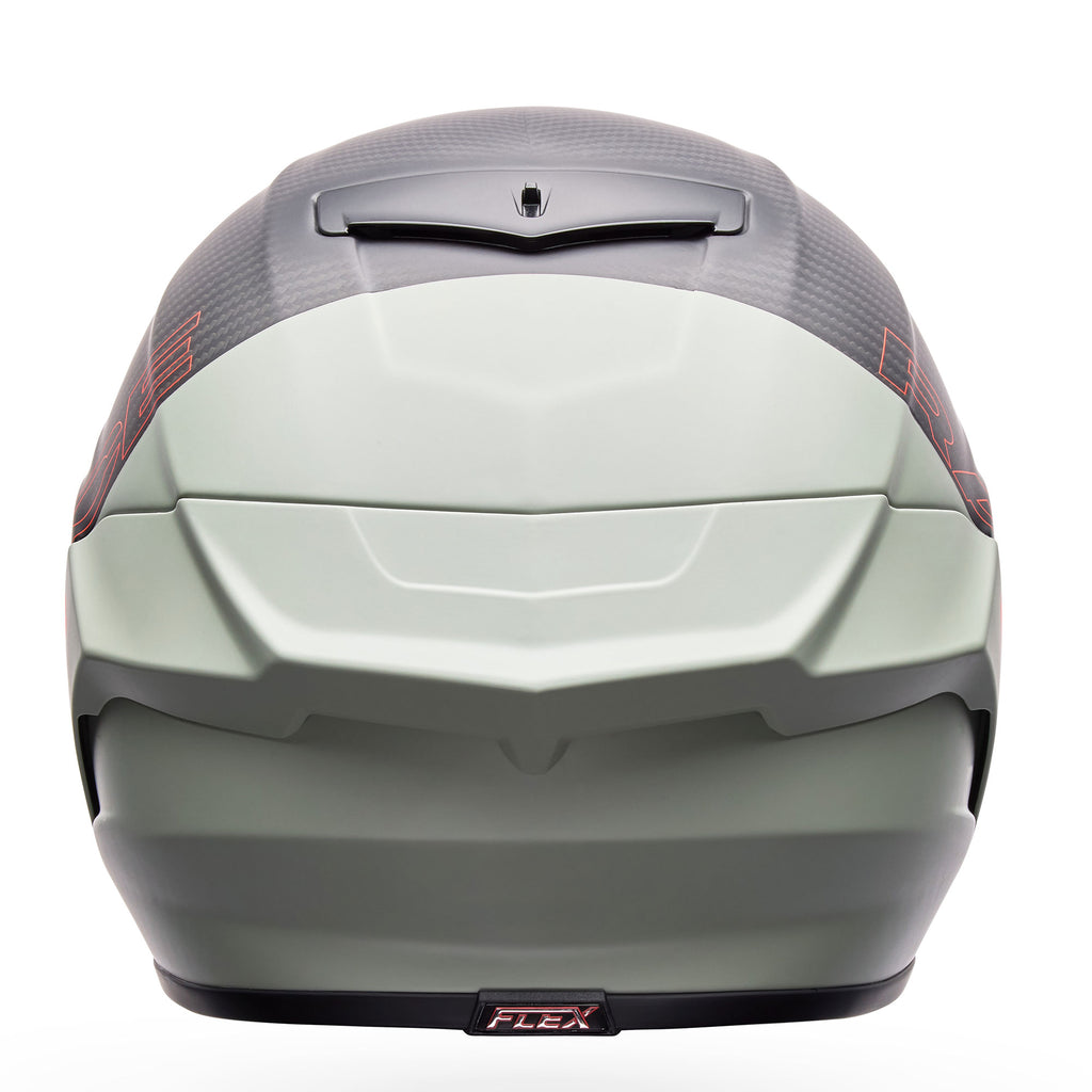 BELL Racestar DLX FLEX Strike Race | Road Helmet *Pro Tint Visor Inc* (Carbon/Grey/Orange)