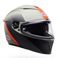 Bell Lithium MIPS BASH Motorcycle Helmet (Matt Grey/Olive/Orange)