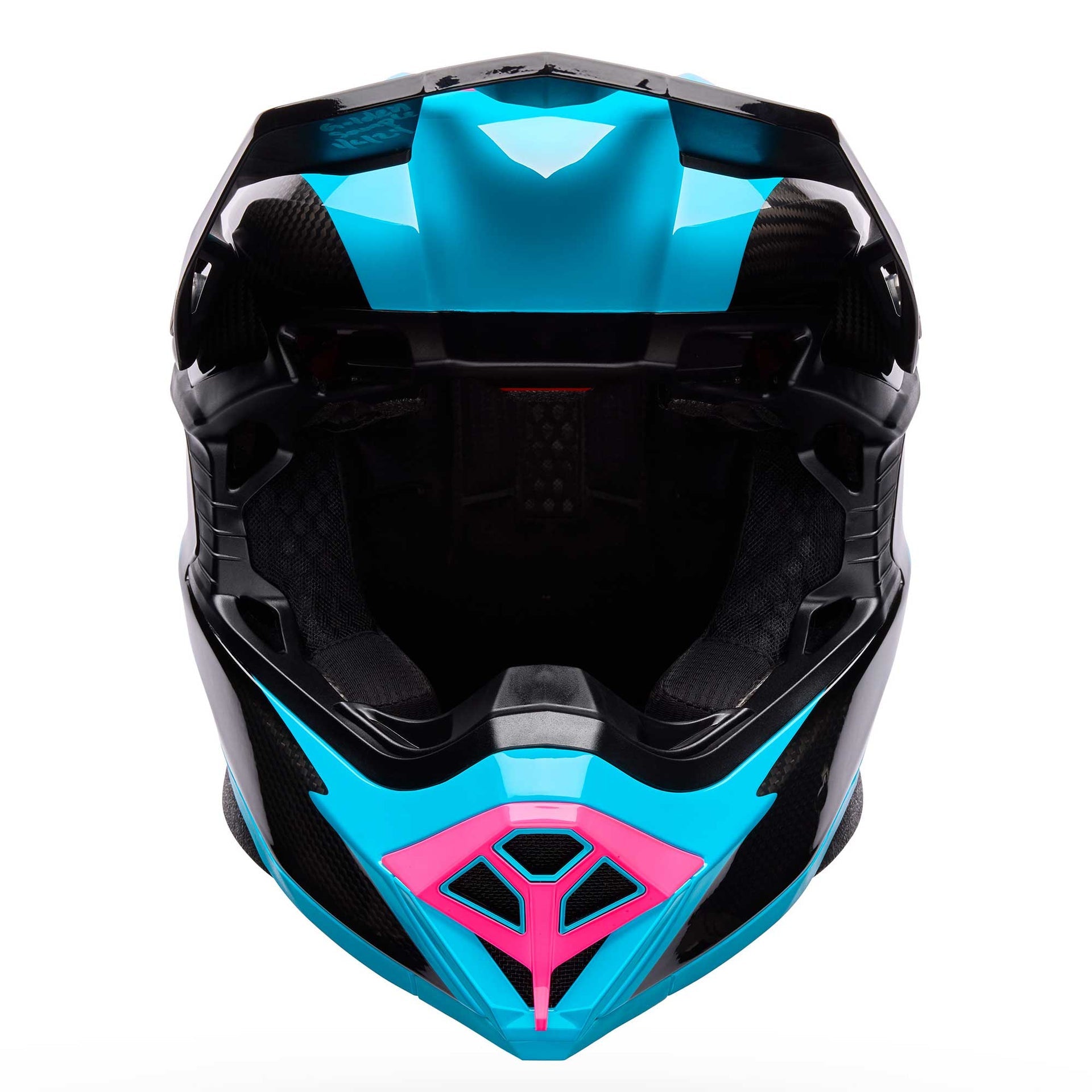 Bell Moto-10 SPHERICAL MX | Enduro Helmet FLUID (Blue/Pink/Carbon)