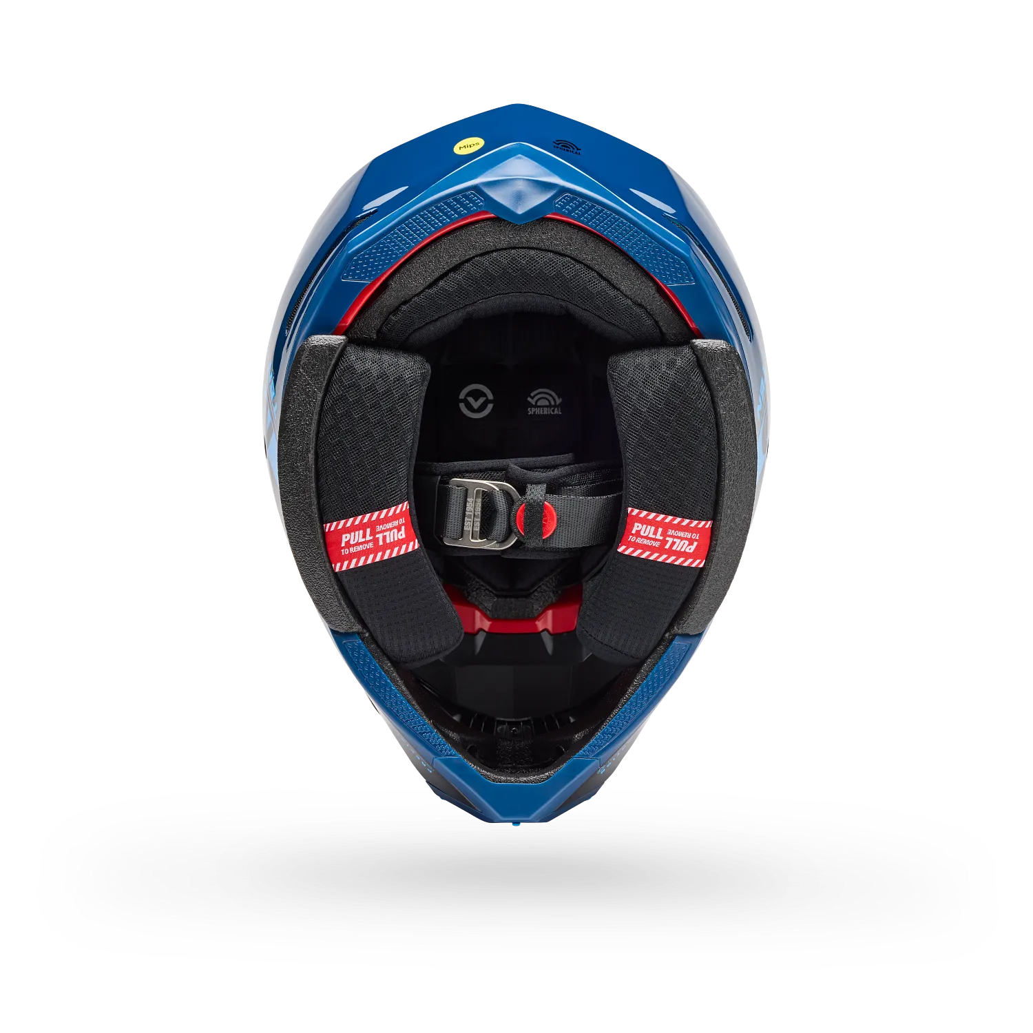 BELL Moto-10 SPHERICAL STRIKE MX | Enduro Helmet (Carbon/Blue)