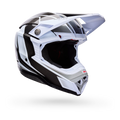 BELL Moto-10 SPHERICAL GRID MX | Enduro Helmet (Carbon/White/Black/Grey)