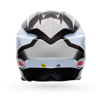 BELL Moto-10 SPHERICAL GRID MX | Enduro Helmet (Carbon/White/Black/Grey)