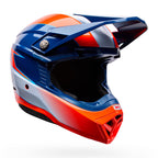 BELL Moto-10 Mips FALCON MX | Enduro Helmet (Orange/Blue/White)