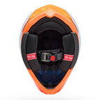 BELL Moto-10 Mips FALCON MX | Enduro Helmet (Orange/Blue/White)