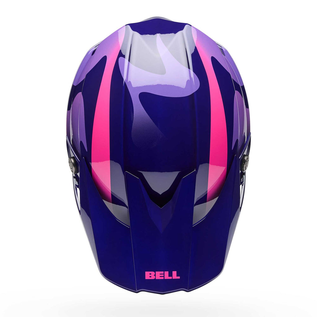 BELL Moto-10 MIPS FLUID MX | Enduro Helmet (Purple)
