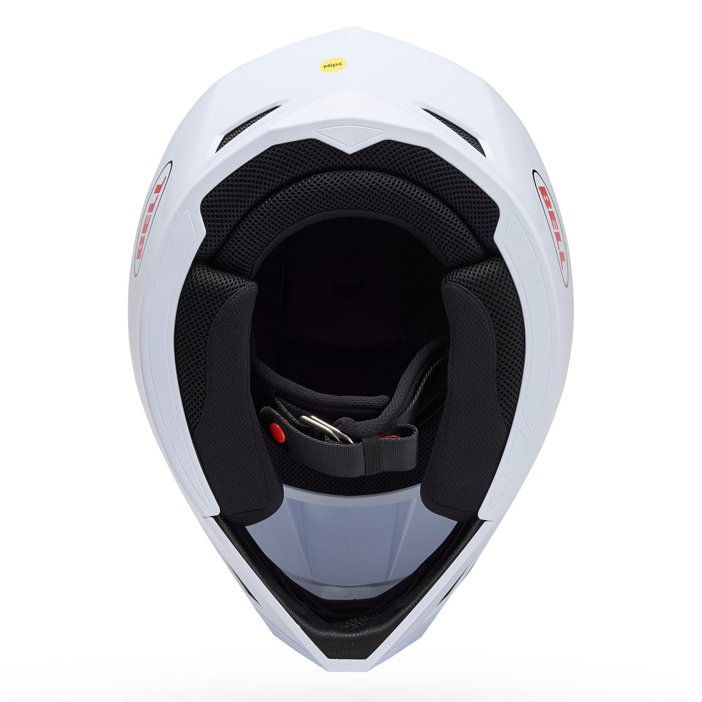 BELL Youth MX-10 MIPS SOLID MX Helmet (Gloss White)