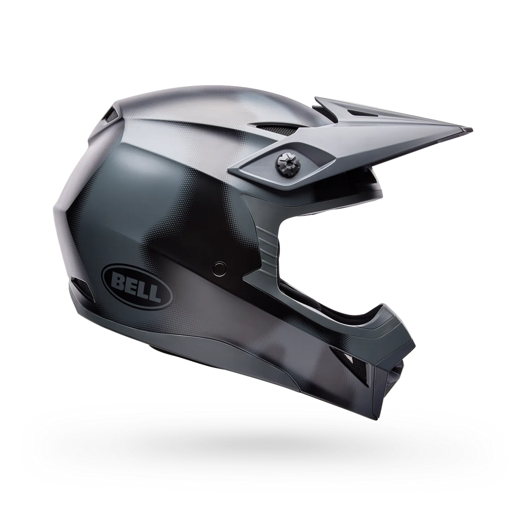 BELL Youth MX-10 MIPS CAMO MX Helmet (Black Camo)