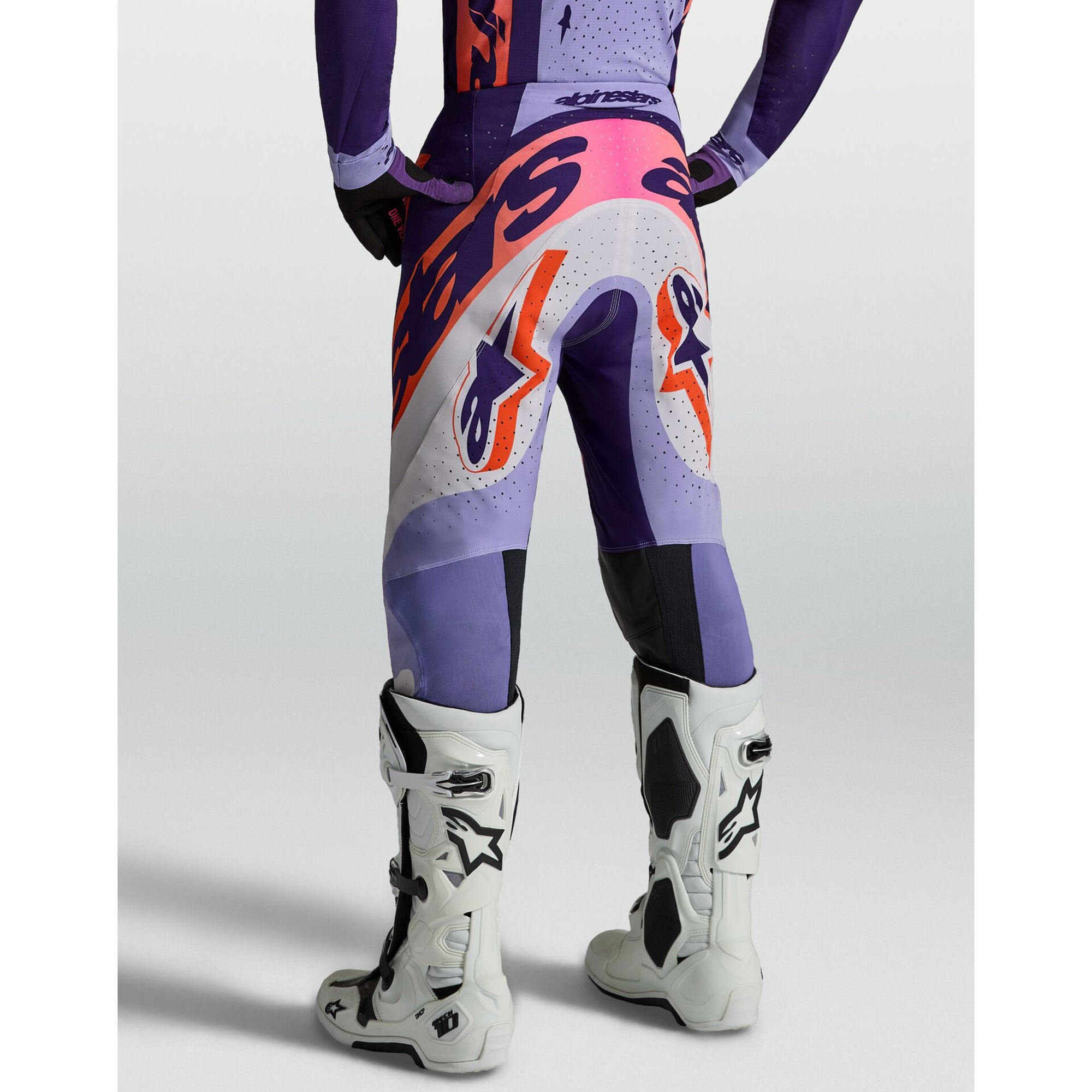 Alpinestars SuperTech DYNA Kit Deal (Light Violet/Deep Purple/Pink Fluo)