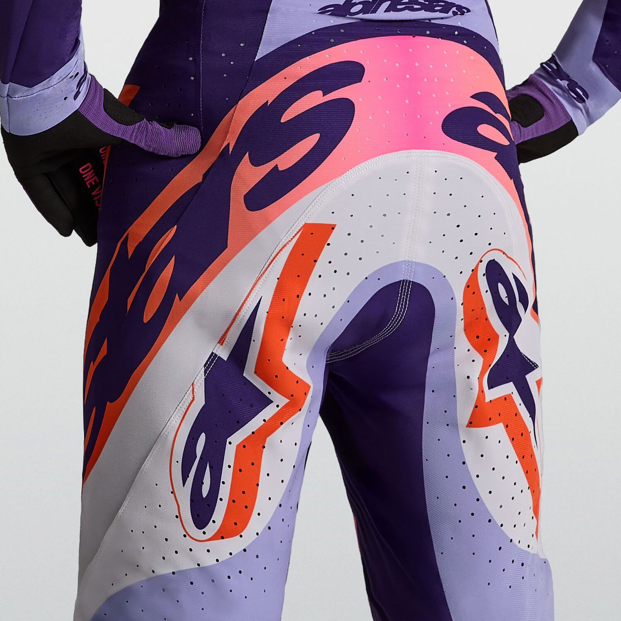 Alpinestars SuperTech DYNA Kit Deal (Light Violet/Deep Purple/Pink Fluo)